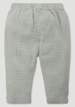 hessnatur Musselin Hose aus reiner Bio-Baumwolle von| Hosen|Bio-Musselin