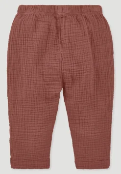 hessnatur Musselin Hose aus reiner Bio-Baumwolle von| Hosen|Bio-Musselin