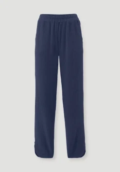 hessnatur Musselin Schlafhose Regular PURE COMFORT aus reiner Bio-Baumwolle von|Damen Nachtwäsche|Nachtwäsche