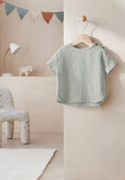 hessnatur Musselin Shirt aus reiner Bio-Baumwolle von| T-Shirts & Sweatshirts|Bio-Musselin