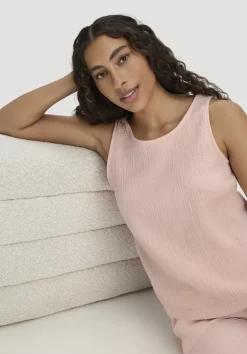 hessnatur Musselin Top PURE COMFORT aus reiner Bio-Baumwolle von|Damen Nachtwäsche|Nachtwäsche