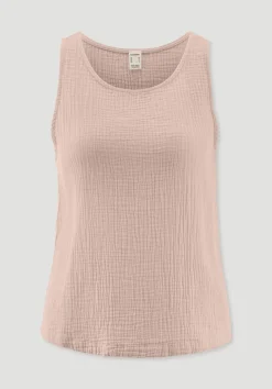 hessnatur Musselin Top PURE COMFORT aus reiner Bio-Baumwolle von|Damen Nachtwäsche|Nachtwäsche