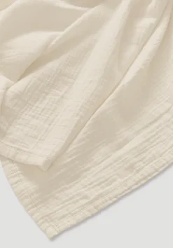 hessnatur Musselin-Decke aus reiner Bio-Baumwolle von| Wolldecken & Plaids