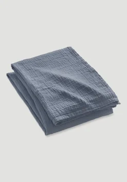 hessnatur Musselin-Decke aus reiner Bio-Baumwolle von| Wolldecken & Plaids