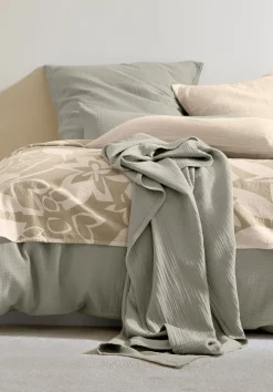 hessnatur Musselin-Decke aus reiner Bio-Baumwolle von| Wolldecken & Plaids