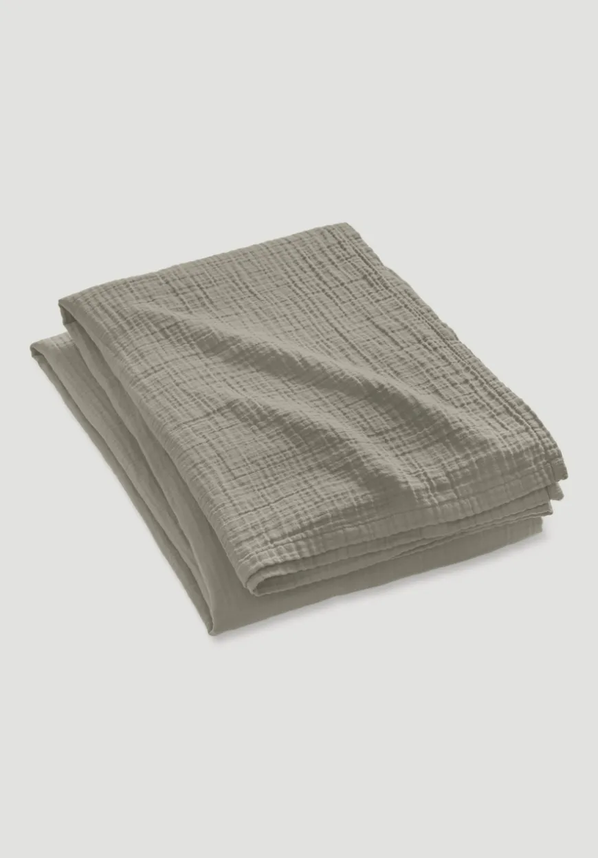 hessnatur Musselin-Decke aus reiner Bio-Baumwolle von| Wolldecken & Plaids