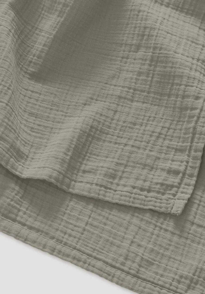 hessnatur Musselin-Decke aus reiner Bio-Baumwolle von| Wolldecken & Plaids
