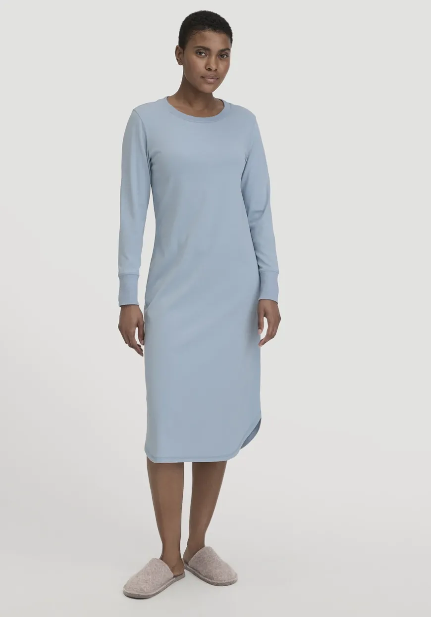 hessnatur Nachthemd PURE COTTON aus reiner Bio-Baumwolle von|Damen Nachtwäsche|Nachtwäsche