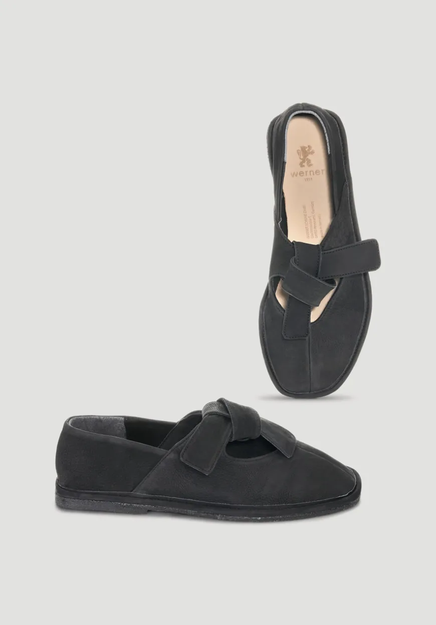 hessnatur Pantolette aus chromfrei gegerbtem Nubuk-Leder von|Damen Schuhe