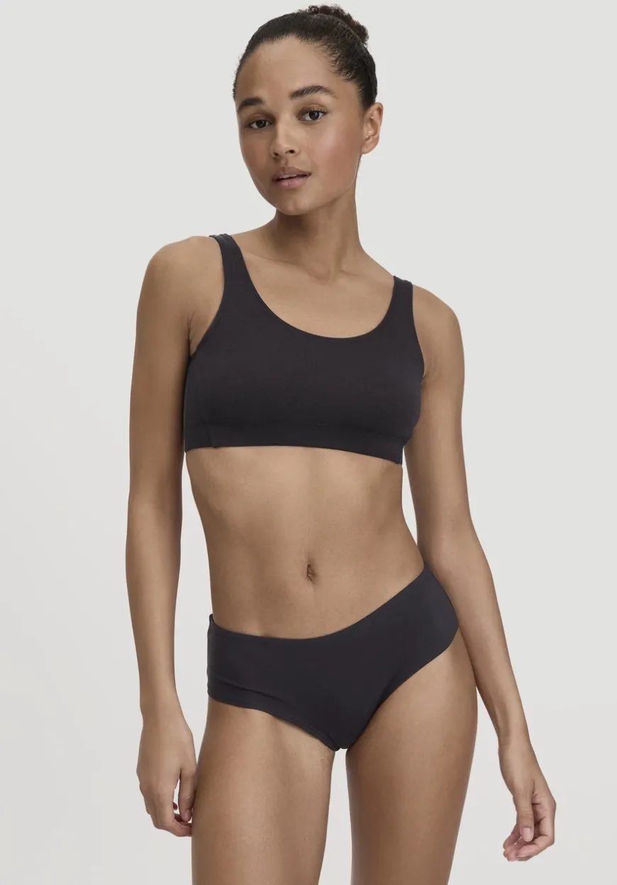 hessnatur Panty Regular Cut im 3er-Pack COTTON FEEL aus Bio-Baumwolle von|Damen Unterteile|Unterteile