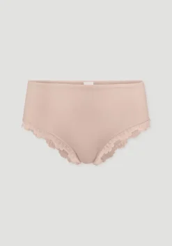 hessnatur Panty Spitze Regular Cut COTTON FEEL aus Bio-Baumwolle von|Damen Cotton Feel