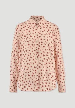 hessnatur Print Bluse Relaxed aus reiner LENZING™ ECOVERO™ Viskose von|Damen Blusen