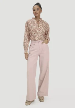 hessnatur Print Bluse Relaxed aus reiner Bio-Baumwolle von|Damen Blusen