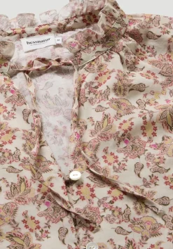 hessnatur Print Bluse Relaxed aus reiner Bio-Baumwolle von|Damen Blusen