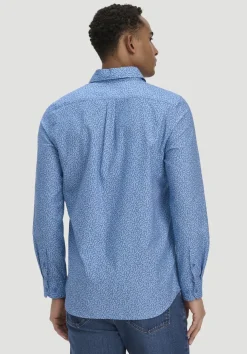 hessnatur Print Hemd Regular aus reiner Bio-Baumwolle von|Herren Hemden