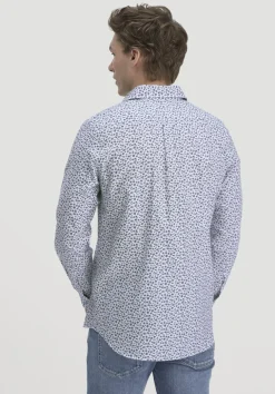 hessnatur Print Hemd Regular aus reiner Bio-Baumwolle von|Herren Hemden