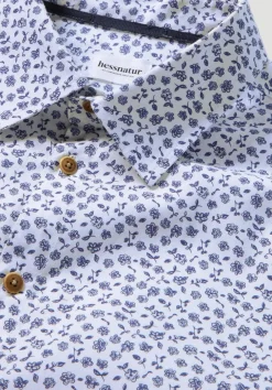 hessnatur Print Hemd Regular aus reiner Bio-Baumwolle von|Herren Hemden
