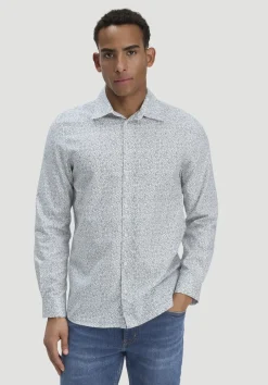 hessnatur Print Hemd Regular aus reiner Bio-Baumwolle von|Herren Hemden