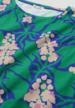 hessnatur Print T-Shirt Oversize LIV LEE aus reiner Bio-Baumwolle von|Damen Shirts & Tops