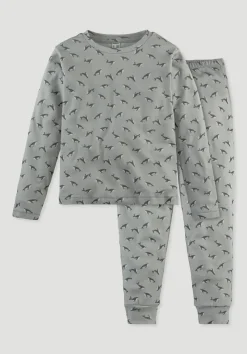 hessnatur Pyjama aus reiner Bio-Baumwolle von| Nachtwäsche|Kids Nachtwäsche