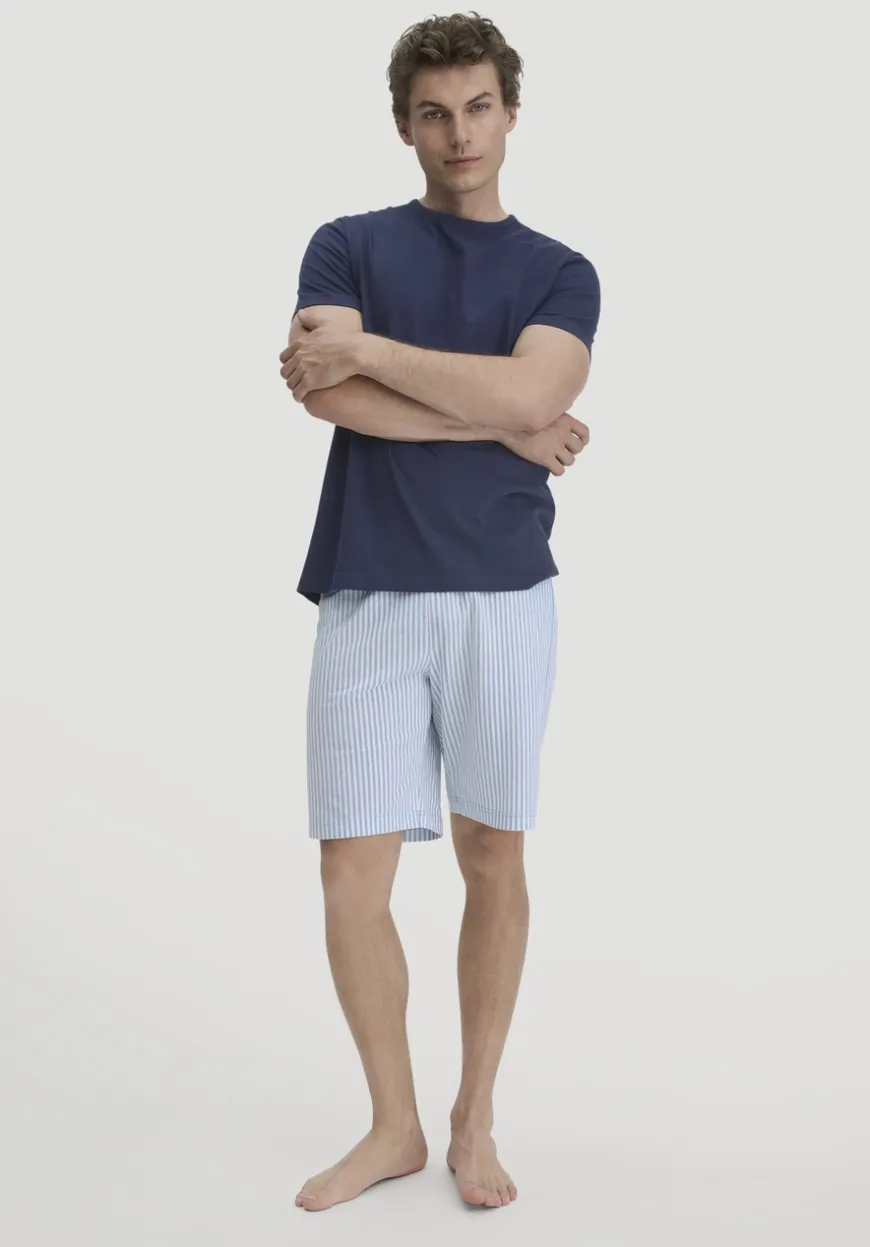 hessnatur Pyjama PURE COTTON aus reiner Bio-Baumwolle von|Herren Nachtwäsche|Nachtwäsche