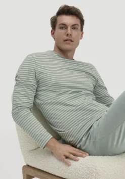 hessnatur Pyjama PURE COTTON aus reiner Bio-Baumwolle von|Herren Nachtwäsche|Nachtwäsche