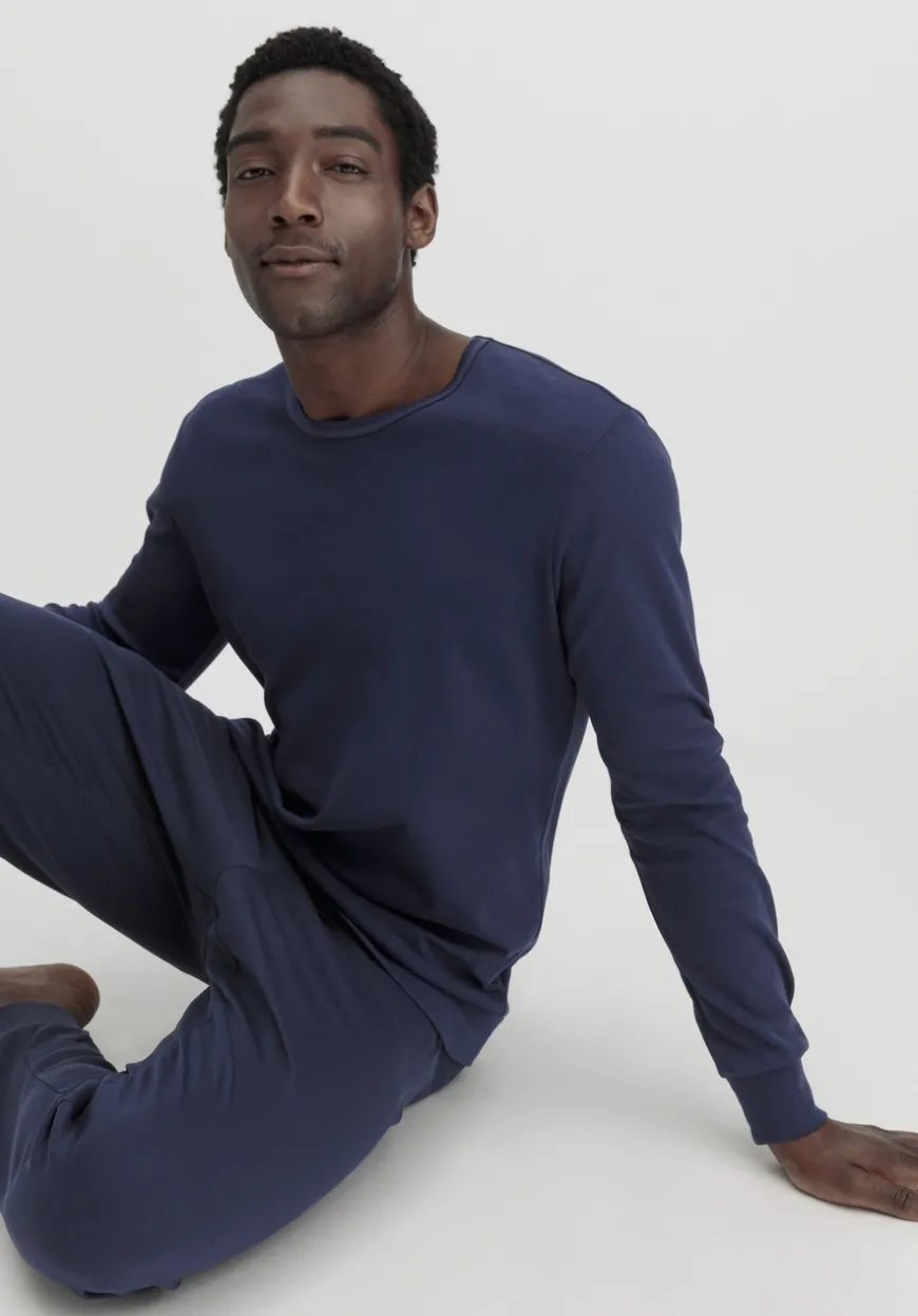 hessnatur Pyjama PURE NATURE aus reiner Bio-Baumwolle von|Herren Nachtwäsche|Nachtwäsche