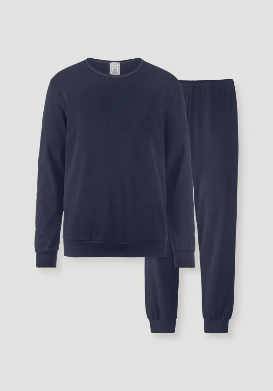 hessnatur Pyjama PURE NATURE aus reiner Bio-Baumwolle von|Herren Nachtwäsche|Nachtwäsche