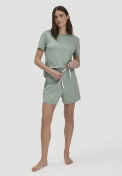 hessnatur Pyjama PURE NATURE aus reiner Bio-Baumwolle von|Damen Nachtwäsche|Nachtwäsche