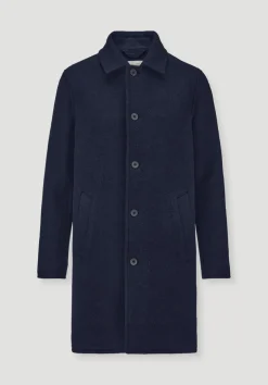 hessnatur Rhön Mantel Relaxed aus regionaler Schurwolle von|Herren Jacken & Mäntel