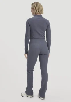 hessnatur Rib Leggings High Waist BETTER RECYCLING aus Bio-Baumwolle von|Damen Yoga & Activewear
