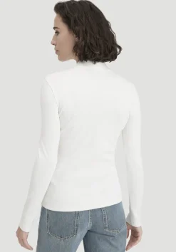 hessnatur Rib Longsleeve Slim aus Bio-Baumwolle von|Damen Shirts & Tops