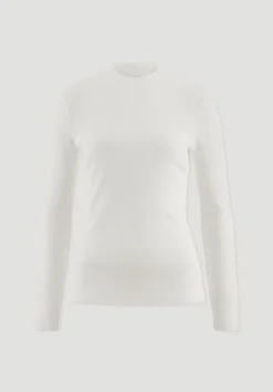 hessnatur Rib Longsleeve Slim aus Bio-Baumwolle von|Damen Shirts & Tops