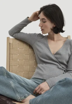 hessnatur Rib Longsleeve Slim aus Bio-Baumwolle von|Damen Shirts & Tops