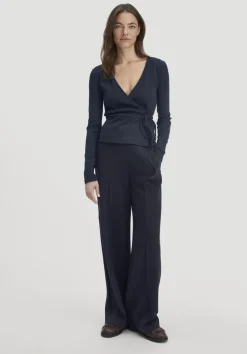 hessnatur Rib Longsleeve Slim aus Bio-Baumwolle von|Damen Shirts & Tops