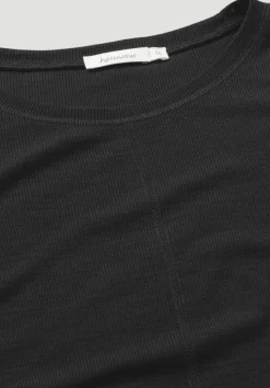 hessnatur Rib Shirt Slim aus Bio-Merinowolle und TENCEL™ Lyocell von|Damen Shirts & Tops