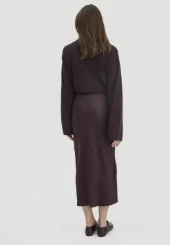hessnatur Rock Midi Regular aus reiner LENZING™ ECOVERO™ Viskose von|Damen Kleider & Röcke