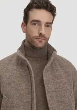 hessnatur Rollkragen Pullover Regular aus Bio-Merinowolle mit Cashmere von|Herren Pullover