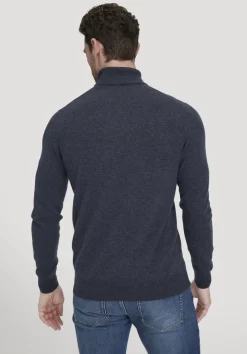 hessnatur Rollkragen Pullover Regular aus Bio-Merinowolle mit Cashmere von|Herren Pullover|Strick