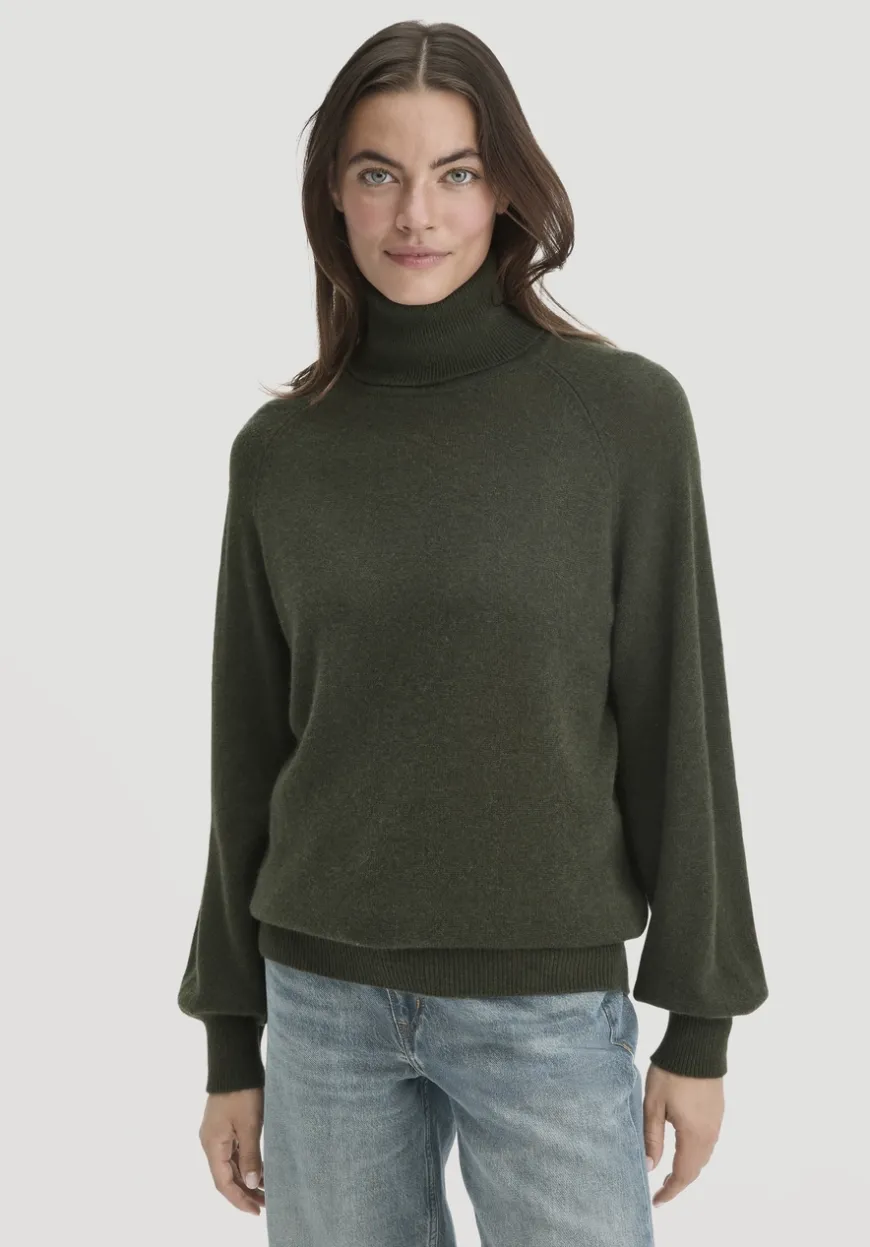 hessnatur Rollkragen Pullover Relaxed BETTER RECYCLING aus reinem Cashmere von|Damen Pullover