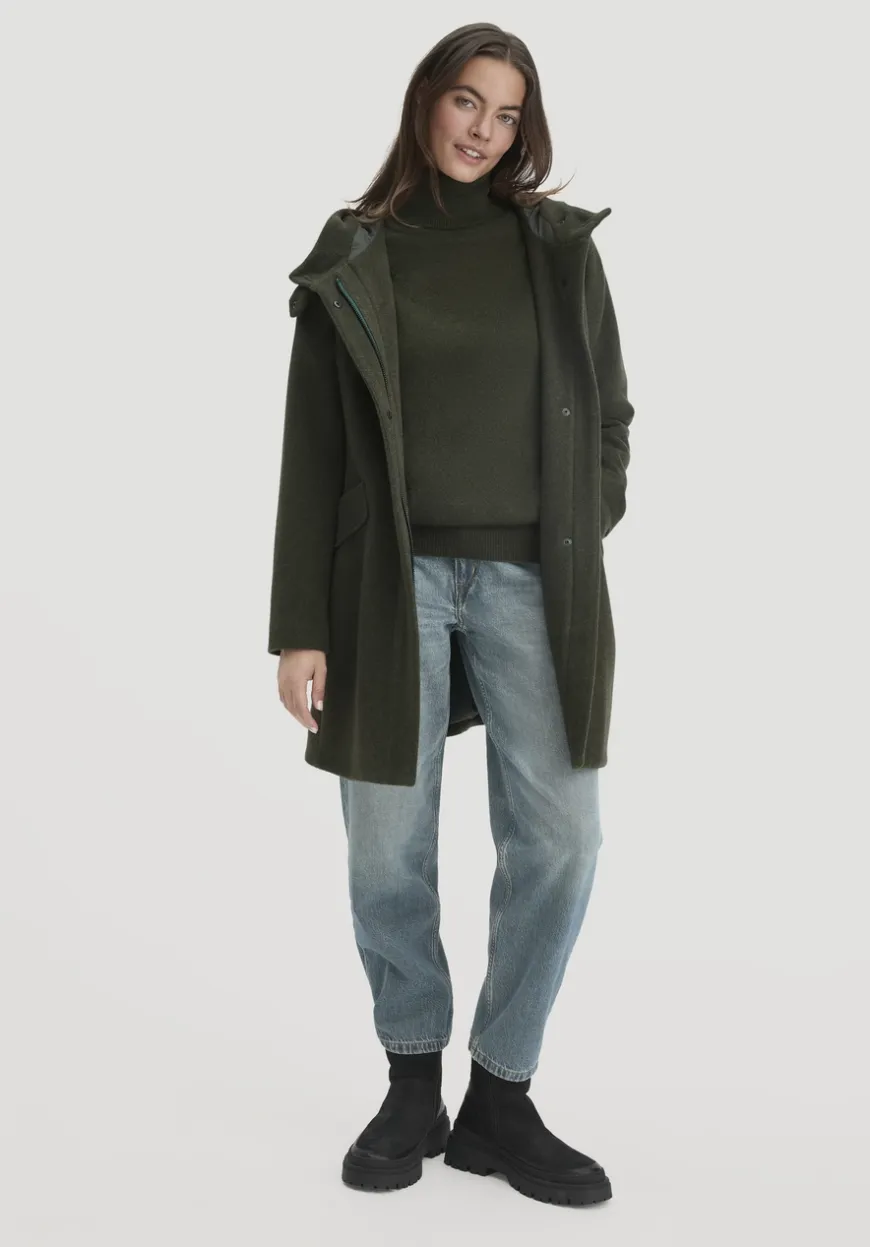 hessnatur Rollkragen Pullover Relaxed BETTER RECYCLING aus reinem Cashmere von|Damen Pullover