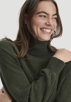 hessnatur Rollkragen Pullover Relaxed BETTER RECYCLING aus reinem Cashmere von|Damen Pullover