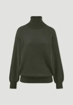 hessnatur Rollkragen Pullover Relaxed BETTER RECYCLING aus reinem Cashmere von|Damen Pullover