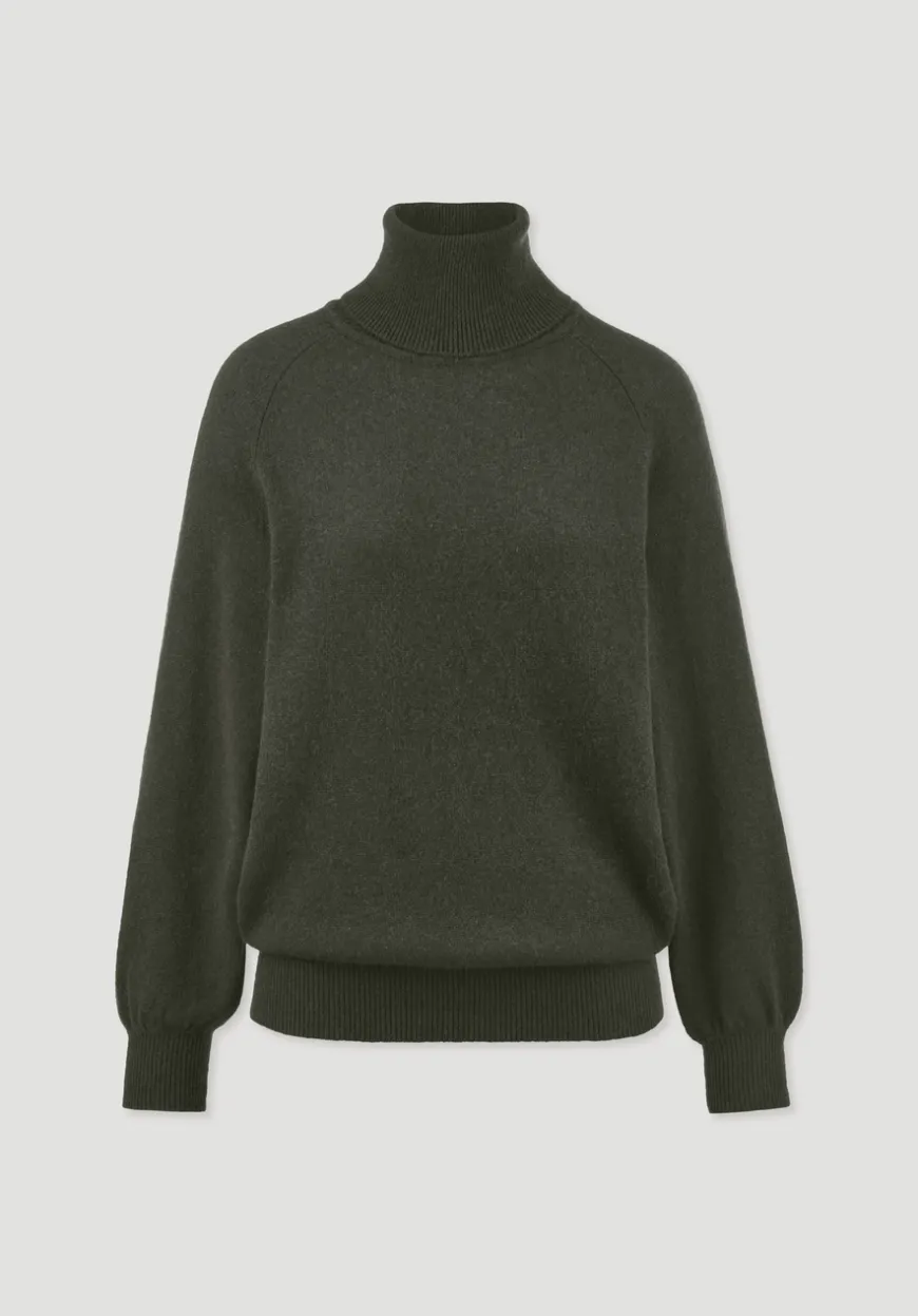 hessnatur Rollkragen Pullover Relaxed BETTER RECYCLING aus reinem Cashmere von|Damen Pullover
