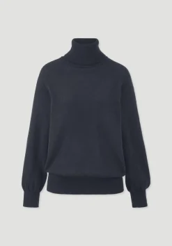hessnatur Rollkragen Pullover Relaxed BETTER RECYCLING aus reinem Cashmere von|Damen Pullover