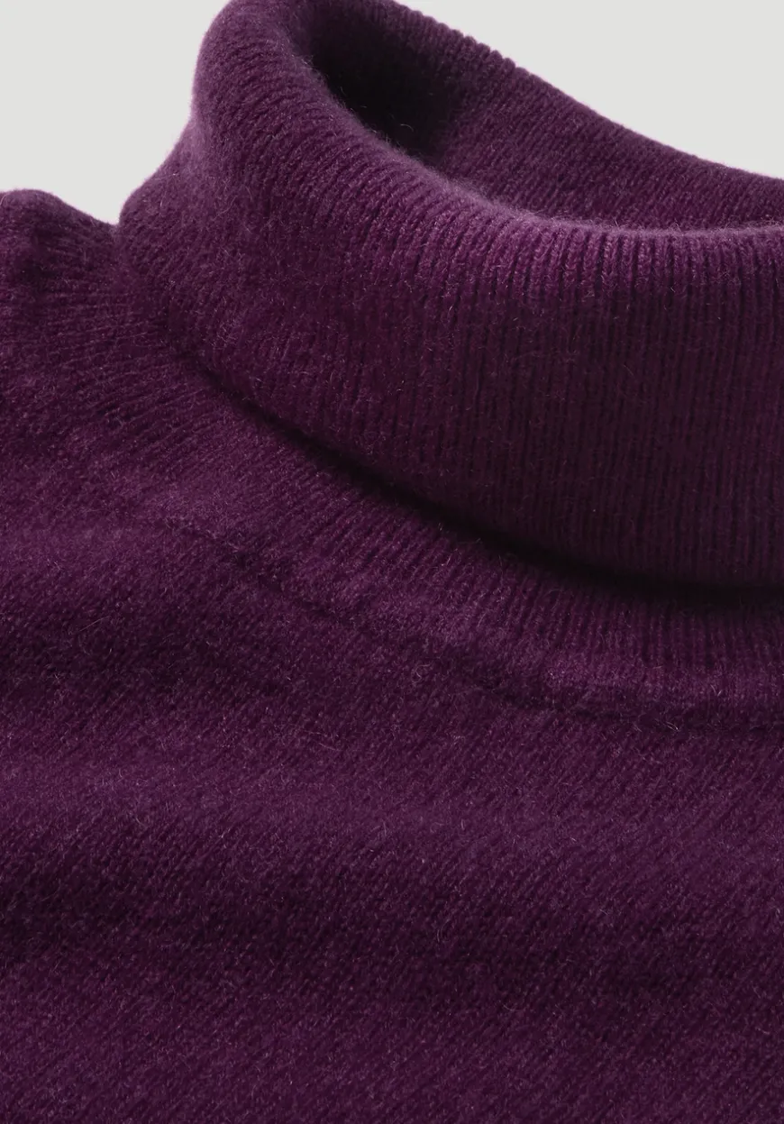 hessnatur Rollkragen Pullover Relaxed BETTER RECYCLING aus reinem Cashmere von|Damen Pullover