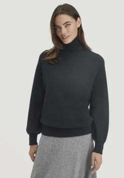 hessnatur Rollkragen Pullover Relaxed BETTER RECYCLING aus reinem Cashmere von|Damen Pullover