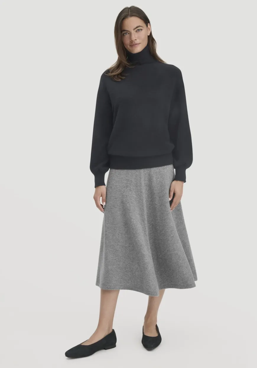 hessnatur Rollkragen Pullover Relaxed BETTER RECYCLING aus reinem Cashmere von|Damen Pullover