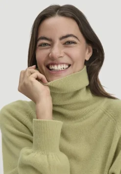 hessnatur Rollkragen Pullover Relaxed BETTER RECYCLING aus reinem Cashmere von|Damen Pullover