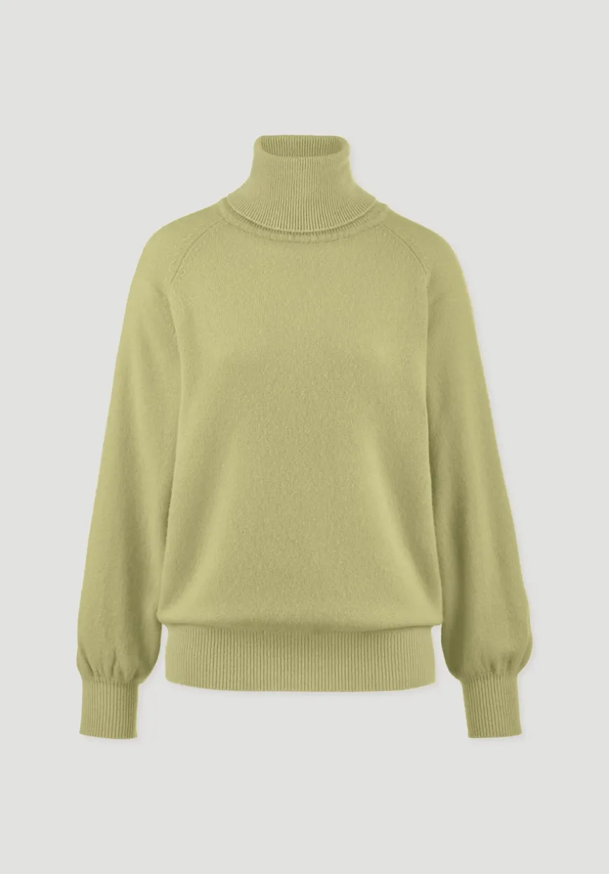 hessnatur Rollkragen Pullover Relaxed BETTER RECYCLING aus reinem Cashmere von|Damen Pullover